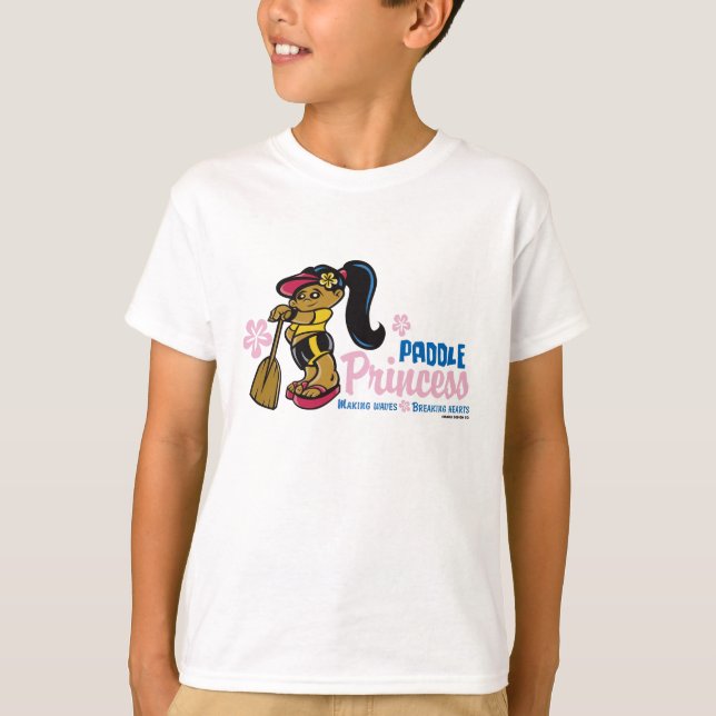 T-shirt Paddle Princess Full-Color (Devant)