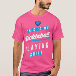 T-shirt Paddleball Sports Pickleball Joueur Drôle