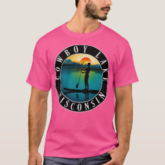 T-shirt Paddleboard de Cowboy Lake Wisconsin