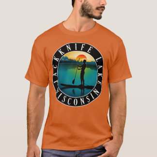 T-shirt Paddleboard de Jackknife Lake Wisconsin