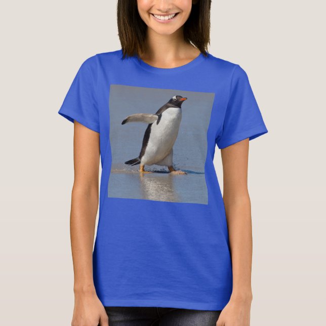 T-shirt Paddling Gentoo (Devant)