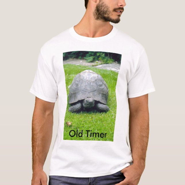T-shirt Paddy la tortue., vieille minuterie (Devant)