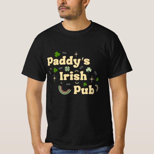 T-shirt Paddy's Irish Pub St Patrick's Day (Devant)