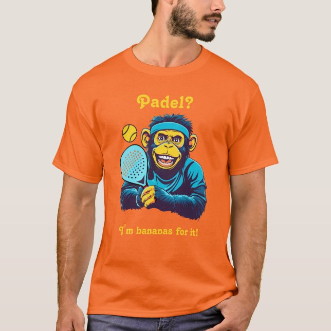 T-shirt Padel Bananito the Padel Prodigy (Devant)