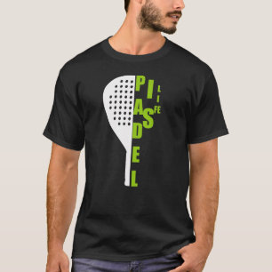 T-shirt Padel cite et dit présent pour Padel Lovers