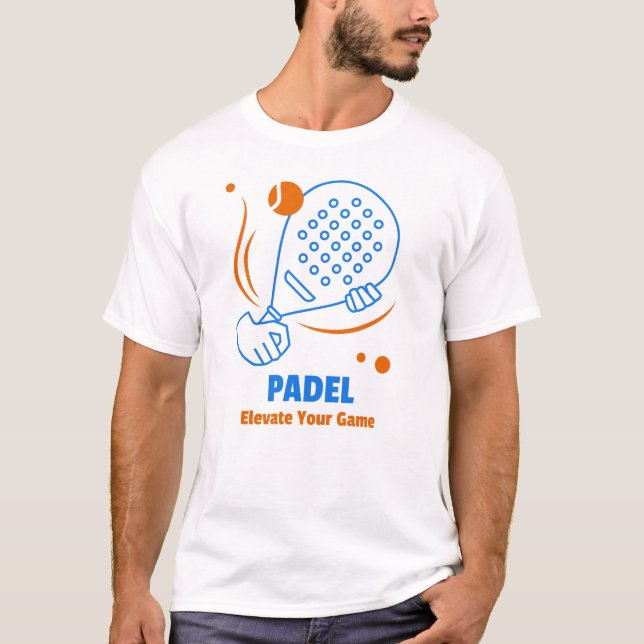 T-shirt Padel : Elevez Votre Jeu (Devant)