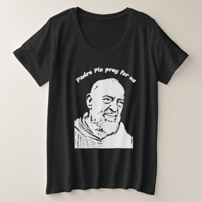 T-shirt Padre Pio (Design devant)