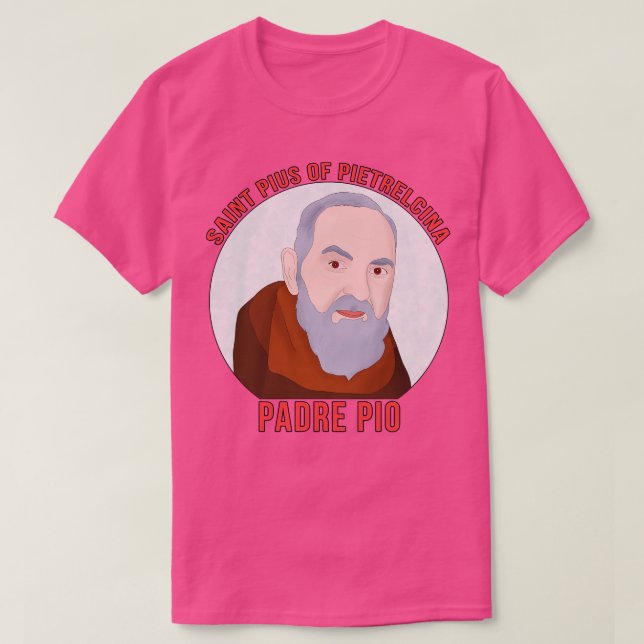 T-shirt Padre Pio 3 (Design devant)
