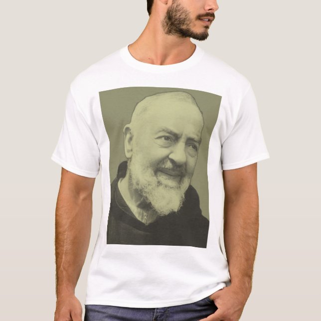 T-shirt Padre Pio de Pietrelcina (Devant)