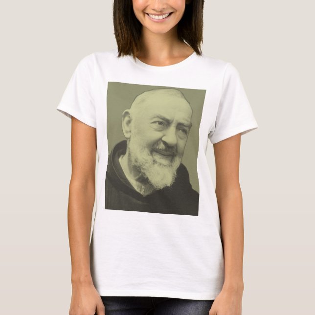 T-shirt Padre Pio de Pietrelcina (Devant)