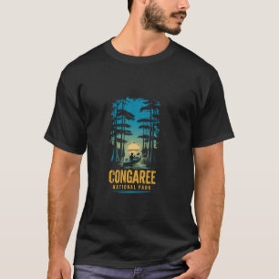 T-shirt Pagaie dans le parc national de Congaree Sérénité