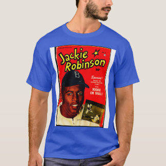 T-shirt Page couverture de Jackie Robinson bande dessinée