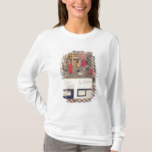 T-shirt Page de "Canon de médecine" par Avicenna