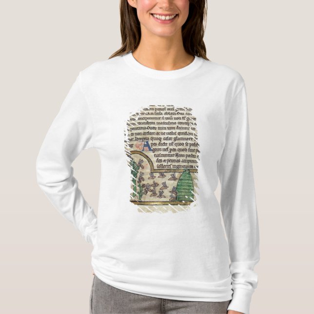 T-shirt Page de Roy de texte avec l'illustration de (Devant)