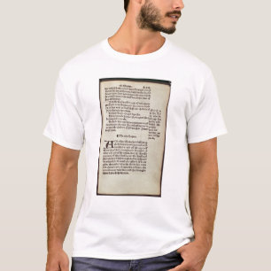 T-shirt Page des textes de vieux testament