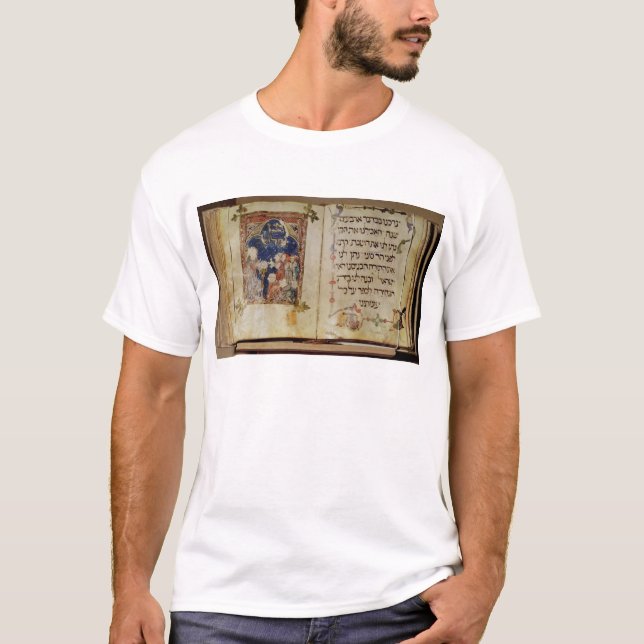 T-shirt Page d'un Haggadah (Devant)