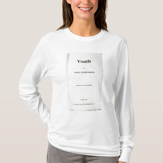 T-shirt Page titre à 'Youth (Devant)