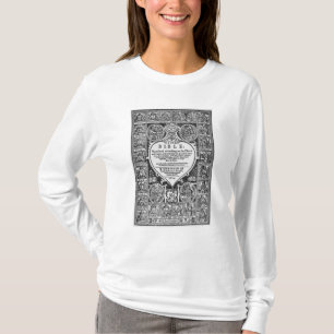 T-shirt Page titre pour la traduction en anglais