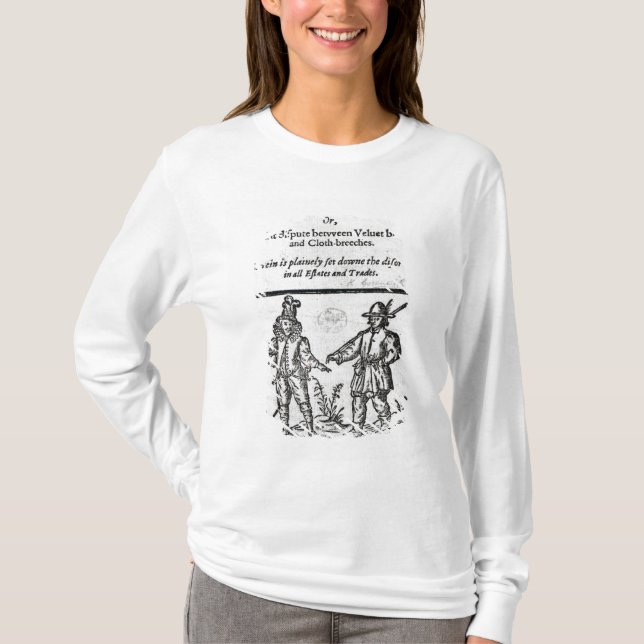 T-shirt Page titre pour 'un quolibet pour un Courtier (Devant)