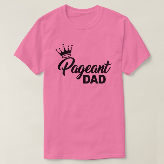 T-SHIRT PAGEANT PAGE (Design devant)