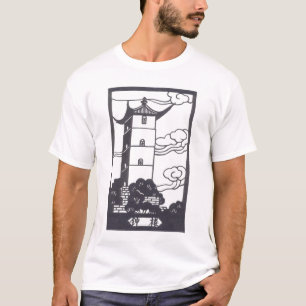 T-shirt Pagoda chinoise