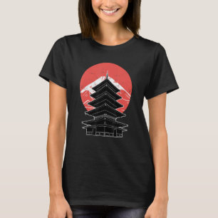 T-shirt Pagode japonaise