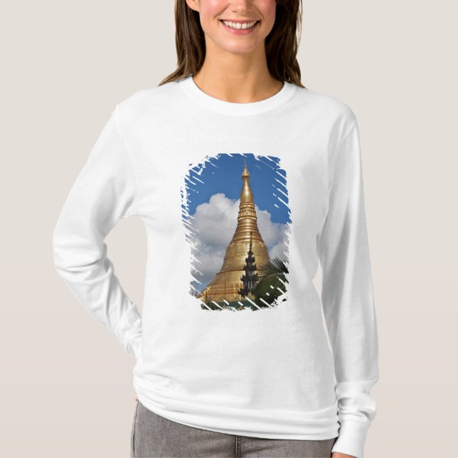 T-shirt Pagode Shwedagon, Yangon, Myanmar (Devant)