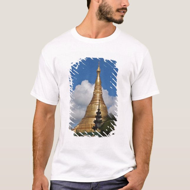 T-shirt Pagode Shwedagon, Yangon, Myanmar (Devant)