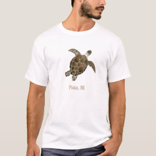 T-shirt Paia Hawaii Biologie Marine Sauvez La Tortue Mer