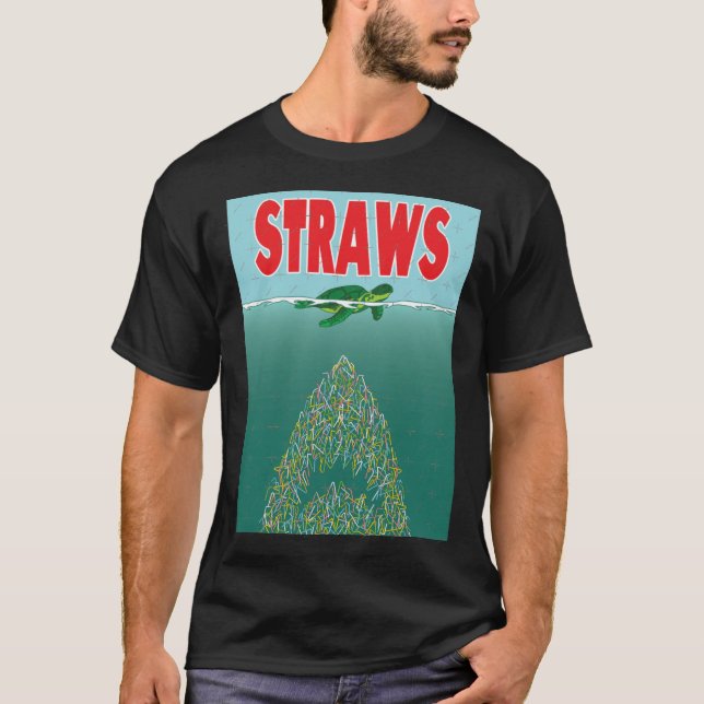 T-shirt Pailles rétro (Devant)