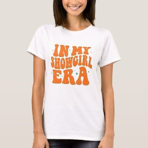 T-shirt Paillettes dans mon époque de showgirl graphique g