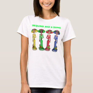T-shirt Paillettes et une chanson !
