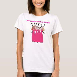 T-shirt Paillettes et une chanson !