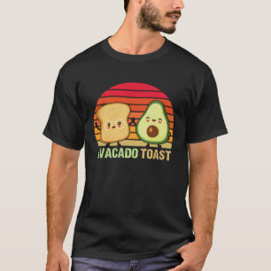 T-shirt Pain à l'avocat Vous Me Complétez Avocat et Toast