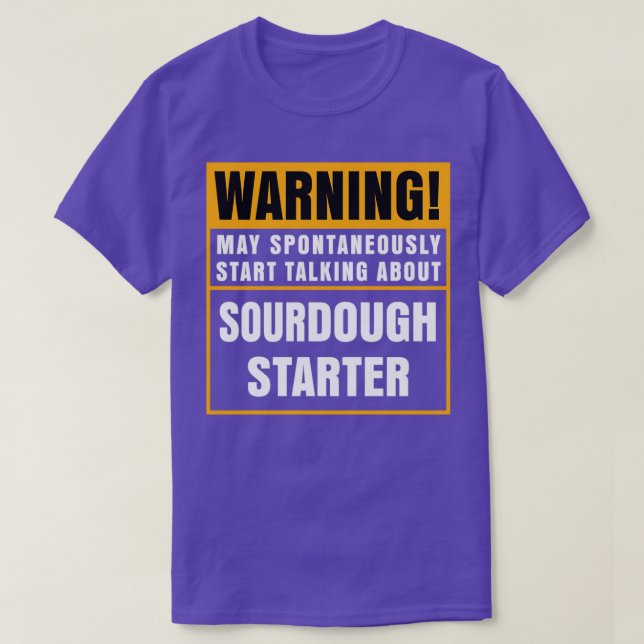 T-shirt Pain aigre Dough Lover Cadeau Sourdough Starter Ba (Design devant)