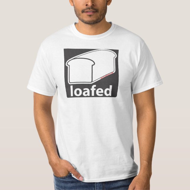 T-shirt Pain blanc Loafed (Devant)