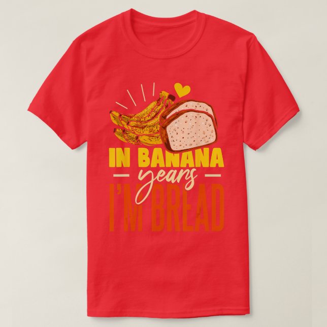 T-shirt Pain De Banane En Banane Ans Je Pain (Design devant)