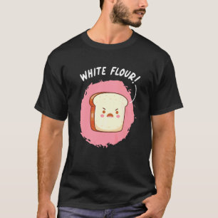 T-shirt Pain de blé pâtissier coupé à la farine blanche Pa