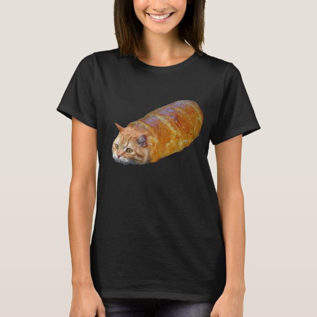 T-shirt Pain de chat Kitty Kitty Pain de pain (Devant)