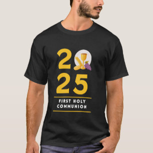 T-shirt Pain de la Première Communion 2025 Chalice Garçons