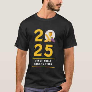 T-shirt Pain de la Première Communion 2025 Chalice Garçons