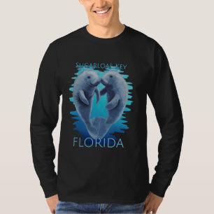 T-shirt Pain de sucre Key Florida Vacances Cute Manatees M