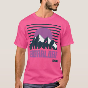 T-shirt Pain de sucre Montagnes Vintages Randonnée Maine R