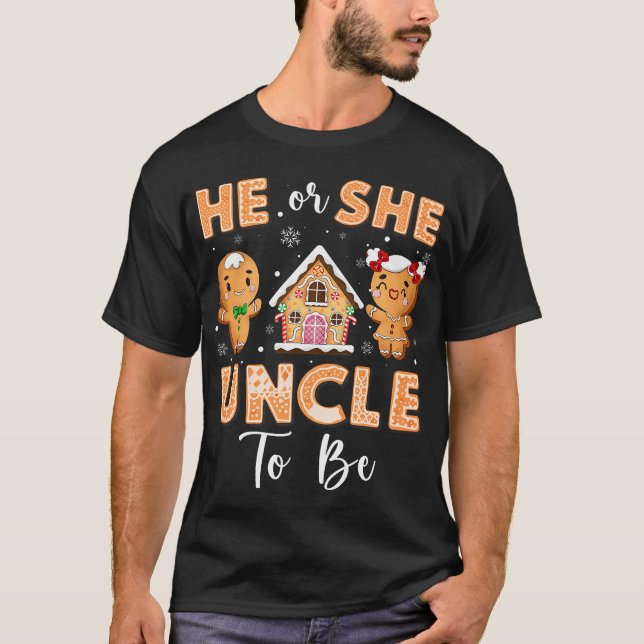 T-shirt Pain D'Enfer De Noël Sexe Révéler Lui Ou Elle (Devant)