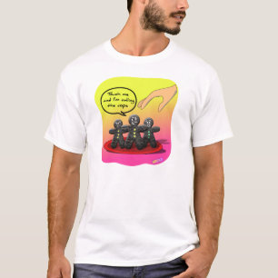T-shirt Pain d'épice avec la chemise d'attitude