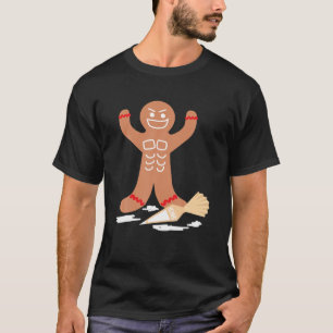 T-shirt Pain d'épice de Noël Museau Homme glace Abs Design