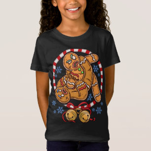 T-Shirt Pain d'épices Cookies Noël Drôle Combattant Poids