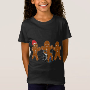 T-Shirt Pain d'épices de Noël, Fauteuil roulant