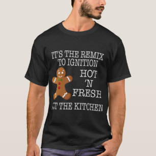 T-shirt Pain d'épices de Noël Homme Hot Fresh Out Kit
