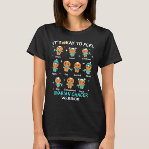 T-shirt Pain d'épices émotions Cancer de l'ovaire Noël